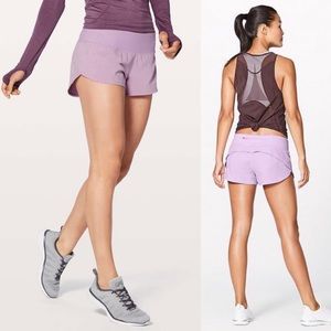 Lululemon Violetta speed up shorts size 2